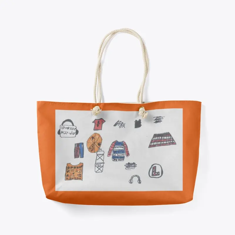 Weekender tote bag