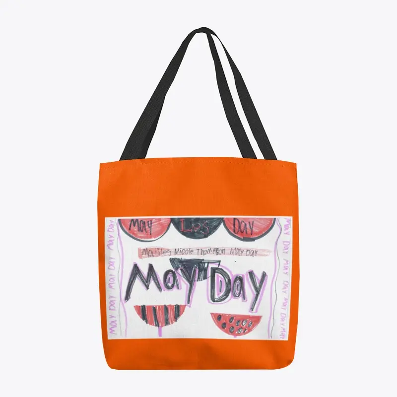 May Day tote bag